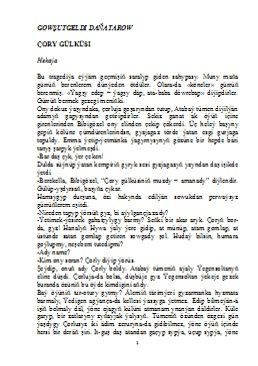 Çory gülküsi